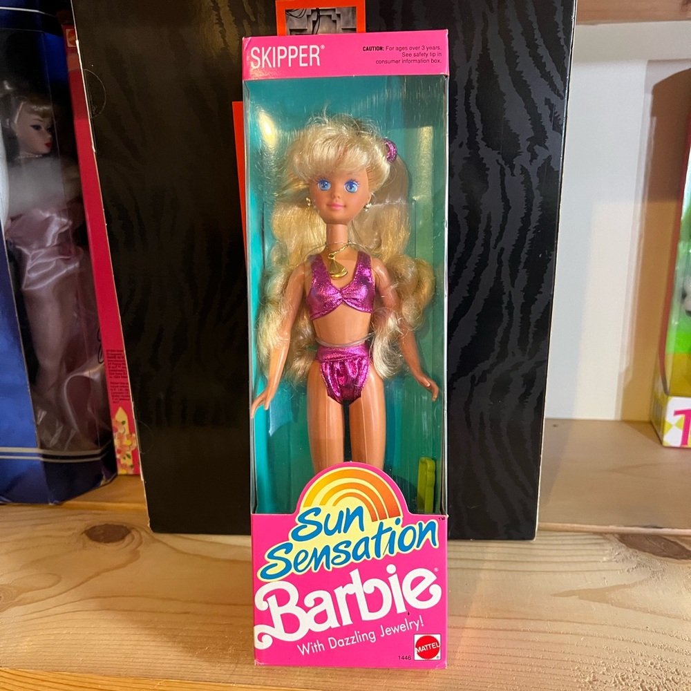 Sun Sensation Skipper in Shimmering Pink 1991 NRFB